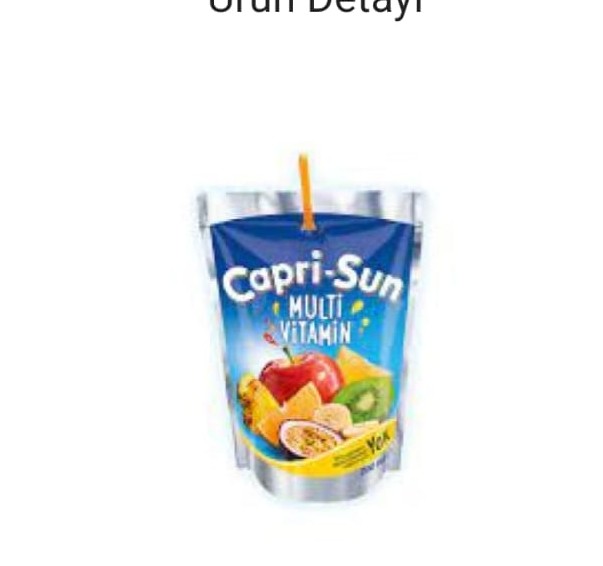 CAPRİ SUN MULTİ VİTAMİN 200 ML