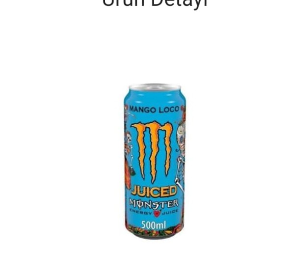 MONSTER ENERJİ İÇEÇEĞİ 500 ML MANGO LOCO