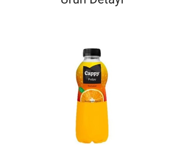 CAPPY PULPY PORTAKAL PARÇACIKLI 330 ML