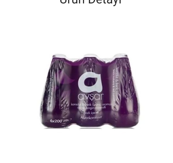 AVŞAR KARADUTLU 6 LI SODA