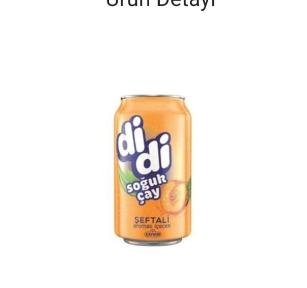 DİDİ SOĞUK ÇAY ŞEFTALİ 330 ML