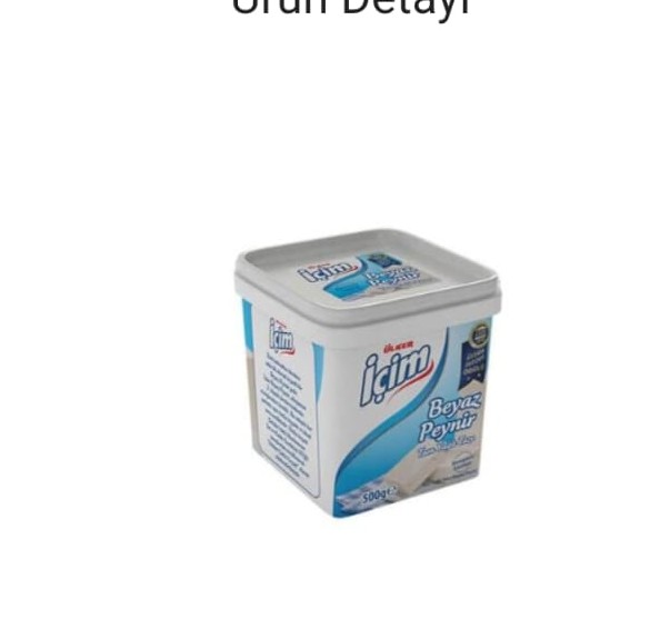 ÜLKER İÇİM TAM YAĞLI BEYAZ PEYNİR 500 GR