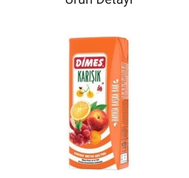 DİMES KARIŞIK MEYVELER 200 ML