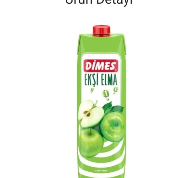 DİMES BUZZ MEYVE SUYU EKŞİ ELMA I LT