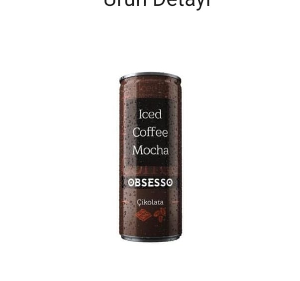 OBSESSO SOĞUK KAHVE 250 ML