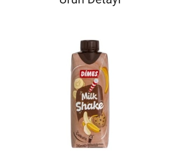 DİMES MİLKSHAKE MUZ KURABİYE 310 ML