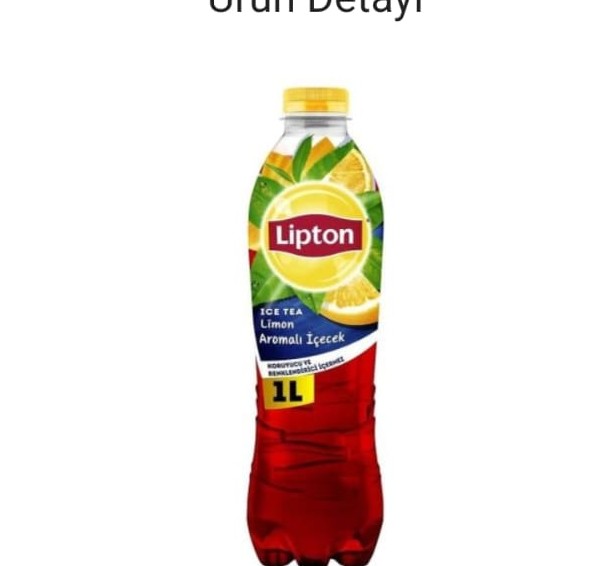 LİPTON ICE TEA LİMON AROMALI I LT