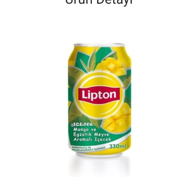 LİPTON ICE TEA MANGO 330 ML