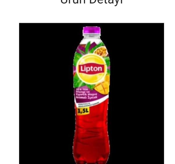 LİPTON ICE TEA MANGO AROMALI İÇECEK I.5LT