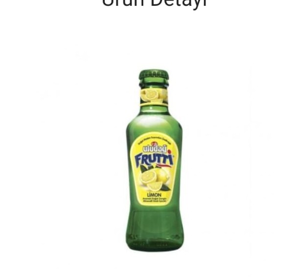 ULUDAĞ FRUTTİ LİMONLU 200 ML