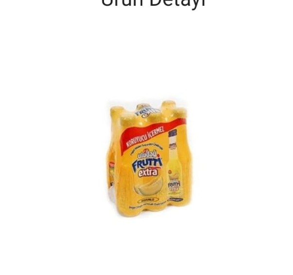 ULUDAĞ FRUTTİ EXTRA ARMUTLU 250 ML X 6 ADET