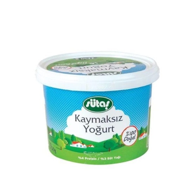SÜTAŞ KAYMAKSIZ YOĞURT 2 KG