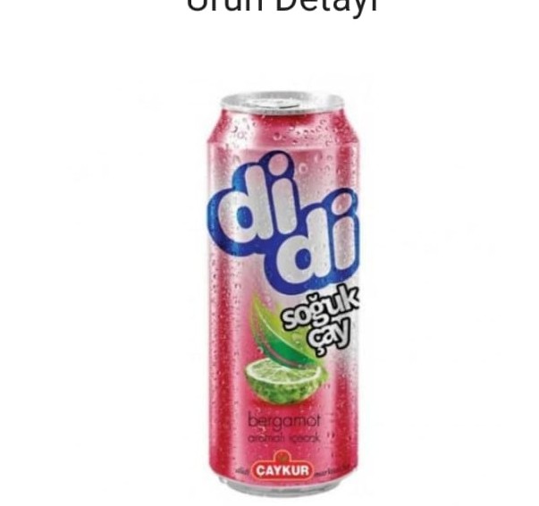 DİDİ SOĞUK ÇAY BERGAMOT 500 ML