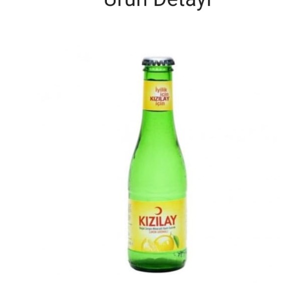KIZILAY SODA LİMON 200 ML.