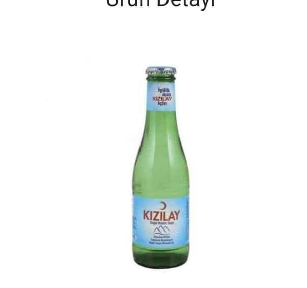 TÜRK KIZILAYI MADEN SUYU SADE 200 ML