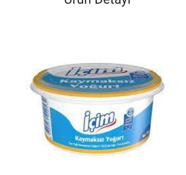 IÇIM HOMOJENİZE YOĞURT 750 GR