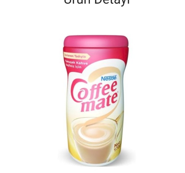 NESTLE COFFEE MATE KAHVE BEYAZLATICISI 170 GR