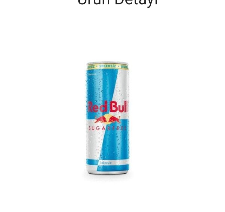 RED BULL ŞEKERSİZ ENERJİ İÇECEĞİ 250 ML