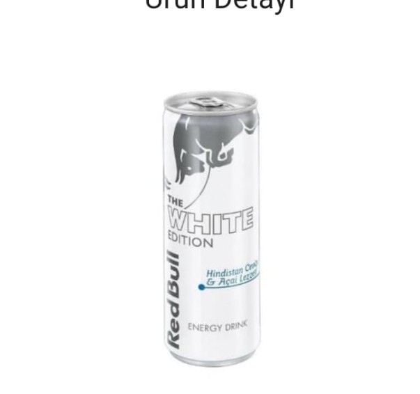 RED BULL WHITE EDITION ENERJİ İÇECEĞİ 250 ML