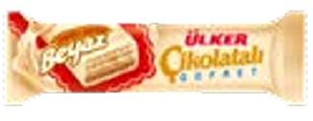 ÜLKER ÇIKOLATALI GOFRET BEYAZ 35 G x 24