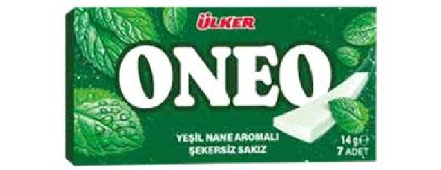 ONEO SLIMS YEŞIL NANE AROMALI 14 G