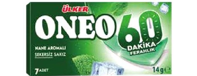ONEO SLIMS 60 DK YEŞIL NANE AROMALI 14 G