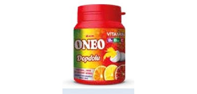 ONEO ŞIŞE DOPDOLU VIT. DRAJE MEYVE AROMALI 48 G