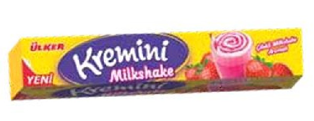 KREMINI MILKSHAKE ÇILEK TOFFE STICK 10LU 44 G