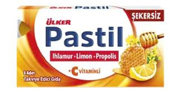ÜLKER PASTIL IHLAMUR LIMON PROPOLIS 22,4 G