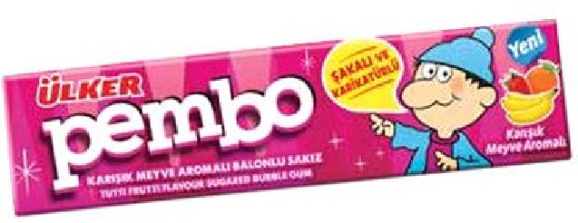 PEMBO TUTTI FRUTTI AR. SAKIZ 22,5 G