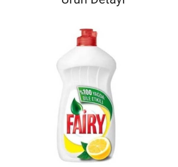 FAIRY LİMON SIVI BULAŞIK DETERJANI 675 ML