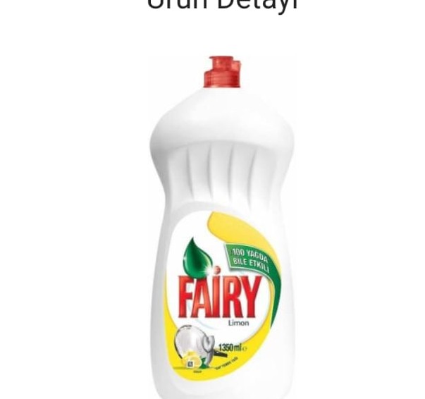 FAIRY SIVI BULAŞIK DETERJANI LİMON 1350 ML
