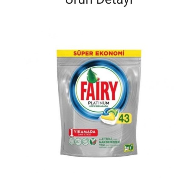 FAIRY PLATİNİUM KAPSÜL 43 ADET