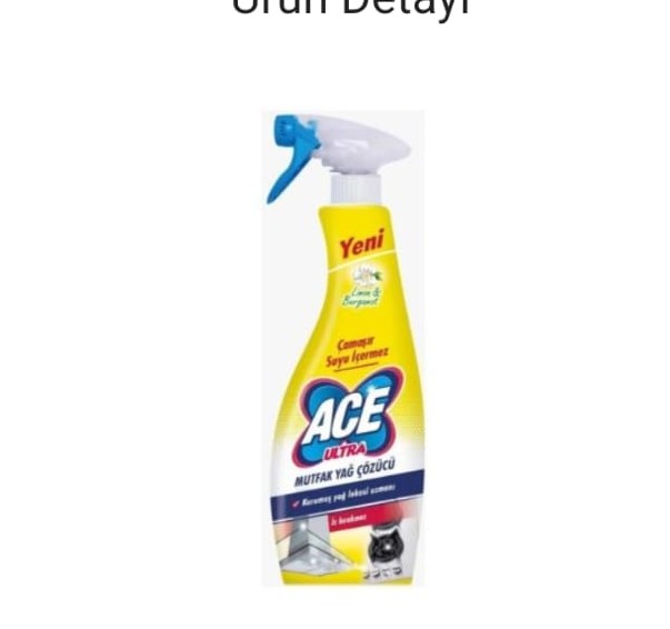 ACE ULTRA MUTFAK YAG ÇÖZÜCÜ
