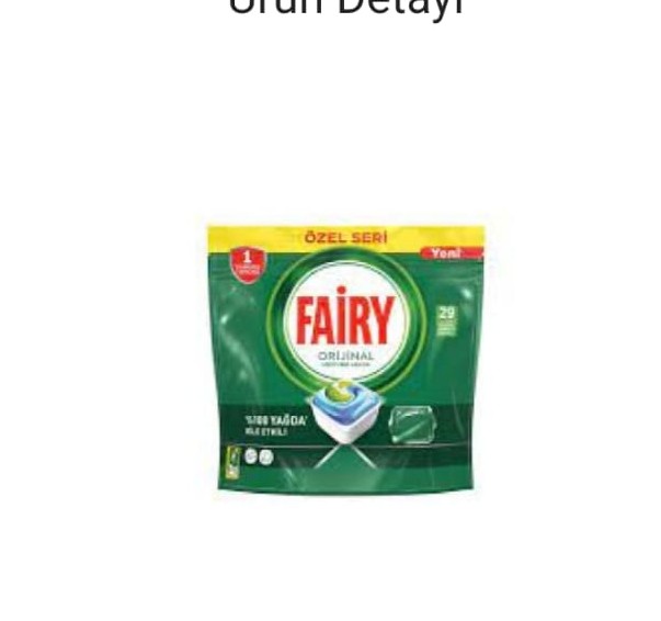 FAIRY BULAŞIK MAKİNESİ KAPSÜLÜ 29 LU