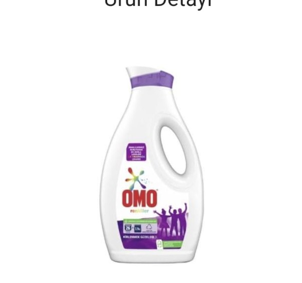 OMO RENKLİ DETERJANI SIVI