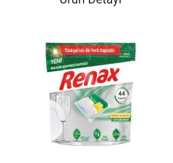 RENAX 44 LÜ BULAŞIK KAPSULÜ