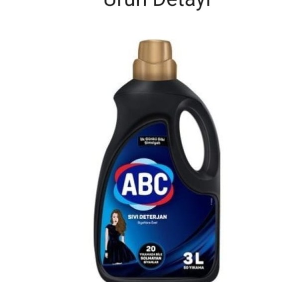 ABC SIVI ÇAMAŞIR DETERJAN SİYAHLAR 3