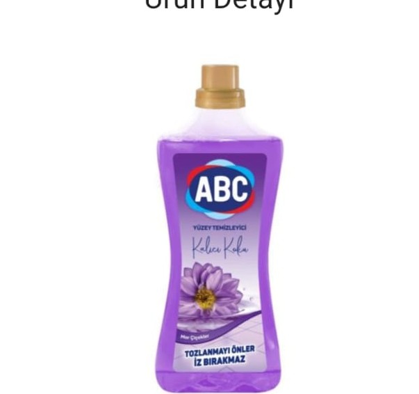 ABC YÜZEY TEMİZLEYİCİ 900 ML LAVANTA
