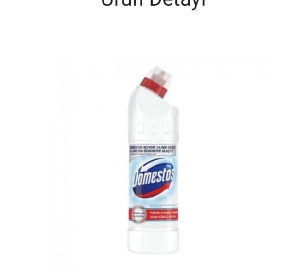 DOMESTOS ULTRA ÇAMAŞIR SUYU KAR BEYAZI 810 GR