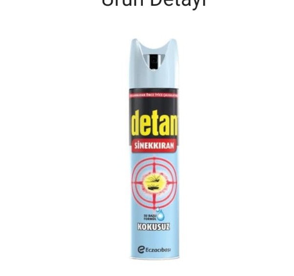 DETAN SİNEKKIRAN SPREY KOKUSUZ 275ML