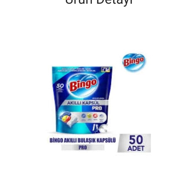 BİNGO AKILLI KAPSÜL PRO 50 ADET