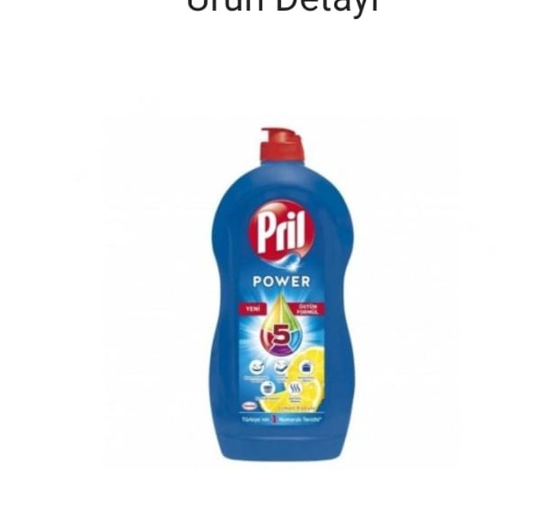 PRİL POWER SIVI BULAŞIK DETERJANI LİMON 1350 GR