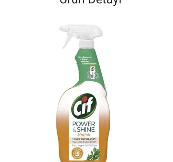 CİF SPREY POWER&SHİNE MUTFAK 750 ML