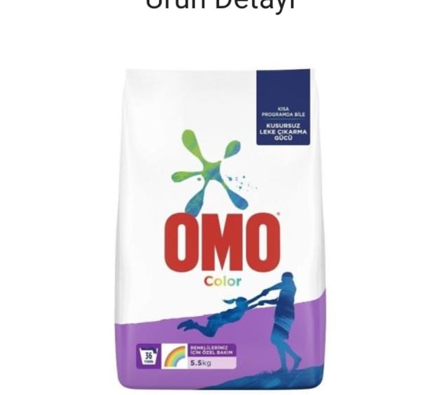 OMO MATİK COLOR RENKLİ 5500 GR