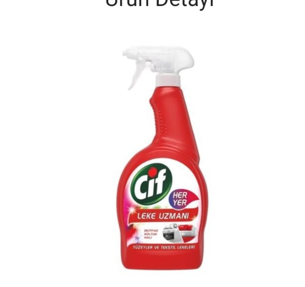 CİF HER YER LEKE UZMANI SPREY 750 ML