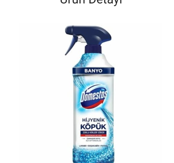 DOMESTOS HİJYENİK KÖPÜK ÇAMAŞIR SUYU KUTUP FERAHLIĞI 450 ML