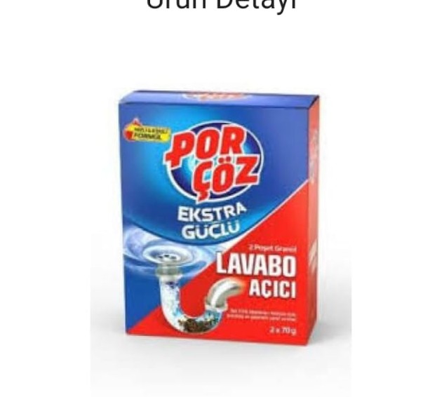 PORÇÖZ LAVABO AÇICI 100 GR