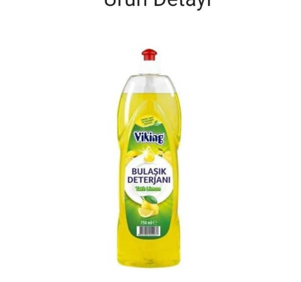 VİKİNG BULAŞIK DETERJANI TATLI LİMON 750 ML