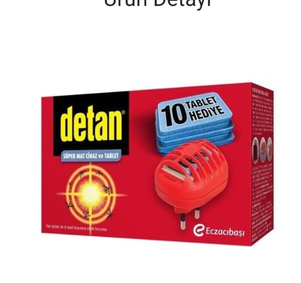 DETAN SÜPER MAT CİHAZ + YEDEK